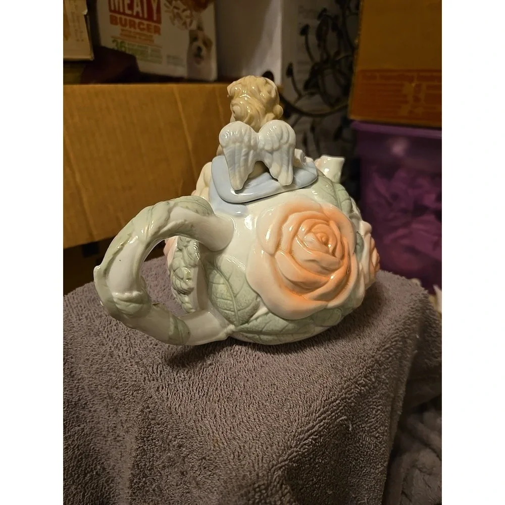 Vintage Avon Angel‎ Cherub Teapot